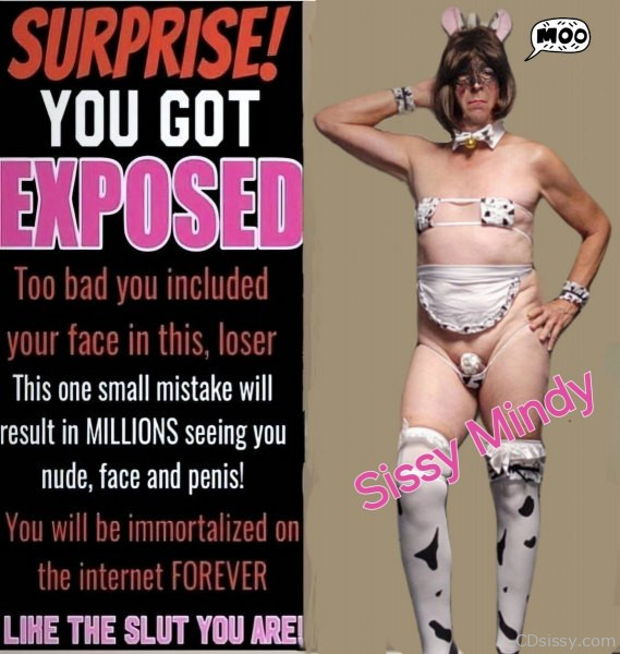 Sissymindy cow exposed