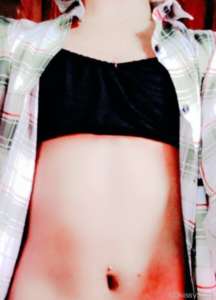 Femboy Navel Piercing
